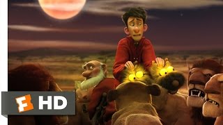 Arthurs Sleigh Is Out Of Control  Arthur Christmas  CineClips [upl. by Ataliah]