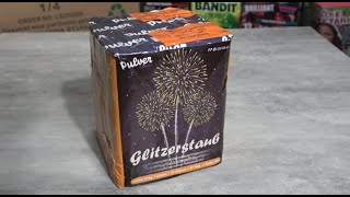 Pulver Pyrotechnik Glitzerstaub Kleine 16 Schuss Batterie [upl. by Sosthena]