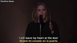 Adele  All I Ask Live 2016 Lyrics [upl. by Airotcivairam]