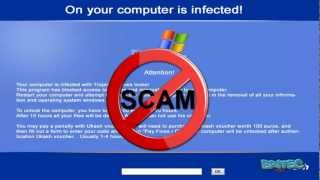 Ransom  Your Computer is Infected with a Trojan Windows Locker [upl. by Trilbie229]