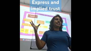 Express and implied trust law trustlaw oxfordbrooksuniversity [upl. by Akelam295]