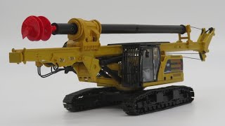 Diecast Masters 150 CZM EK160 Cylinder Crowd Foundation Drilling Rig Review [upl. by Shepherd112]