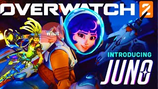 Juno Trailer Overwatch 2 [upl. by Ydneh]