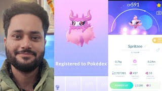 How to Evolve Spritzee in Pokémon GO [upl. by Yvonne]