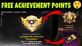 How to Get Free 430 Achievement Points 😲  How to get Overachiever Title Easily 😮 [upl. by Fulbert525]