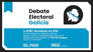 Debate elecciones Galicia 2024 [upl. by Oijimer538]