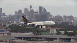 UPS 7478F N610UP  Arrival at Sydney [upl. by Danielson]