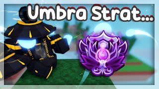 How I Won Ranked with UMBRA STRAT Roblox Bedwars [upl. by Anilos151]