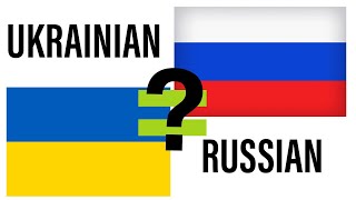 Are Ukrainian and Russian the same thing [upl. by Osnerol206]