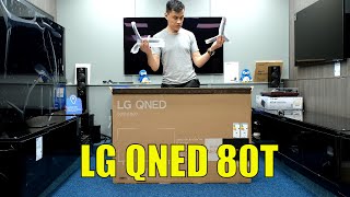 LG QNED80 2024 Unboxing Setup Test and Review with 4K HDR Demo Videos 50 QNED806TA [upl. by Almallah]