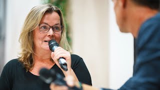 Katja Oskamp über quotDie vorletzte Frauquot auf der Frankfurter Buchmesse [upl. by Nafri]