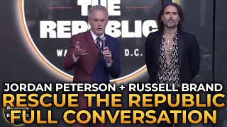 Jordan Peterson and Russell Brand  Rescue the Republic Full Conversation [upl. by Yblok953]