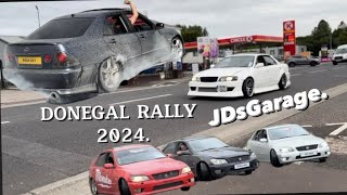 Donegal rally 2024  JDsGarage [upl. by Ehlke]