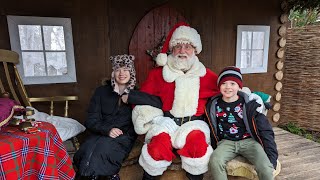 WOW We Went To HASTYS Farm in Clacton and Saw Animals and SANTA [upl. by Navinod]