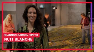 PhD student Shannon GardenSmith presents her Nuit Blanche exhibit [upl. by Statis]