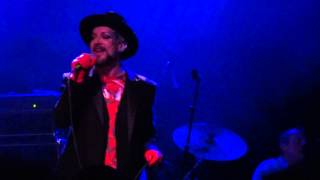 Boy George  Death of Samantha  Irving Plaza NYC 42214 [upl. by Eirtemed]