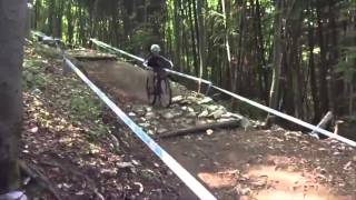 UCI Worldcup Albstadt 2015  AMG ROTWILD racer Sofia Wiedenroth training [upl. by Auhsaj]