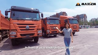 SINOTRUK 400HP Dump Truck A Comprehensive Look [upl. by Halvaard307]