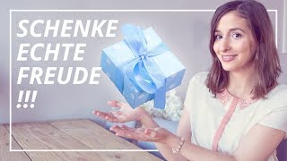 5 Geschenkideen die wirklich glücklich machen [upl. by Luanni]