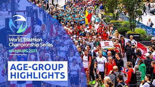 World Triathlon Sprint and Mixed Relay Championships AgeGroup Highlights [upl. by Eiruam452]