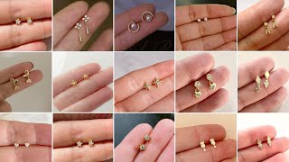 Cute Baby gold earring designs  Daily wear gold earrings designs  Earrings design ideas for kids [upl. by Aleek573]