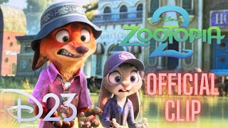 Zootopia 2 Official Clip  First Look [upl. by Bakeman]