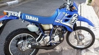 YAMAHA DT 200R  A evolução [upl. by Nilyarg]