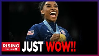 Simone Biles BOUNCES BACK In Paris Olympics WOWs The World With More Gold For TEAM USA [upl. by Ploss]