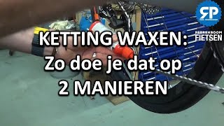 KETTING WAXEN Zo doe je dat  2 MANIEREN [upl. by Akisej]