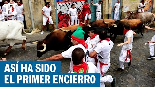 SAN FERMÍN 2023  Así te hemos mostrado el primer encierro de los Sanfermines  EL PAÍS [upl. by Varden]