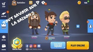 Battlelands Royale TOUT SAVOIR SUR LA SAISON 5  Battlelands Royale NEWS Saison 5  Squad  Lobby [upl. by Katrinka]