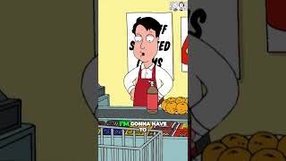 Stewie beats a cashier in supermarket [upl. by Orutra]