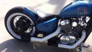 Introducing Betty  The Honda Shadow VT600 Bobber [upl. by Ayotyal445]