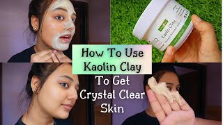 How to use Kaolin Clay in your skincare routine to get clear glowing skin skincare glowingskin [upl. by Anne-Corinne]