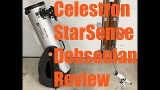 10quot Celestron StarSense Explorer Dobsonian Telescope Review  Let your smart phone guide your way [upl. by Freud]