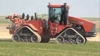 case ih quadtrac stx 440 au labour 2012 dans la marne  ploughing with a stx 440 and ggb 13 fers [upl. by Merl]