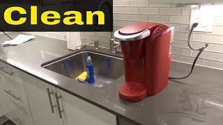 How To Clean A Keurig K Compact Coffee MakerFull Tutorial [upl. by Sedecram786]