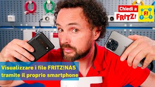 Visualizzare i file FRITZNAS tramite il proprio smartphone  Chiedi a FRITZ 21 [upl. by Sikorski]