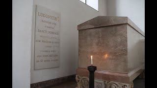 The tomb of Ludwig I of Bavaria and Therese of SaxeHildburghausen at St Bonifaces Abbey Munich [upl. by Christye30]