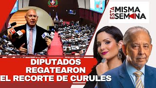 Diputados regatearon el recorte de curules  Esta Misma Semana Seg02 210924 [upl. by Berglund431]