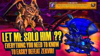 Let Me Solo Him   How to Defeat Zekvir  World of Warcraft The War Within [upl. by Edras]