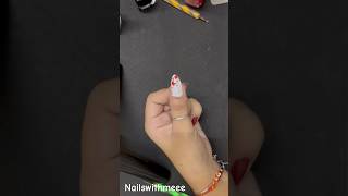 ✨Easy Nailart at home for beginners 😍💅nailswithmeee nail shorts [upl. by Zobias482]