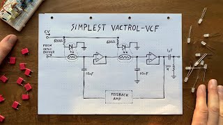 DIY SYNTH VCF Part 3 Resonant HighPass amp VactrolBased Voltage Control [upl. by Vikki681]