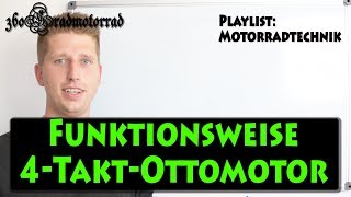 360GradMotorrad  Funktionsweise 4TaktOttomotor [upl. by Etnuad]