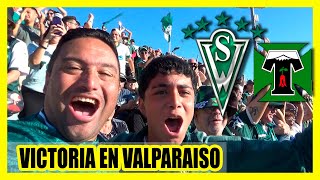 Santiago Wanderers vs Deportes Temuco Reaccion en el Estadio [upl. by Enomas]