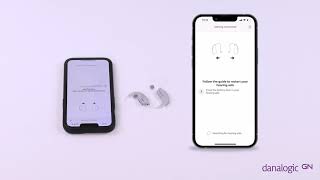 How to connect danalogic Ambio hearing aids to the BeMore app on iOS devices [upl. by Kinsman427]