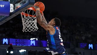 Huge Dunk By Melbourne Uniteds Rayjon Tucker Round 1 NBL23 [upl. by Submuloc457]