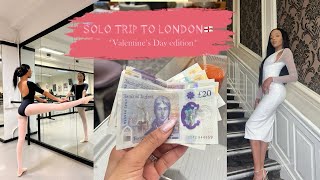 SOLO TRIP TO LONDON FOR VALENTINES DAY 👄🩰🫖✨💗  borough market  ballet class VIDEO DIARIES [upl. by Megdal]