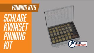 Schlage amp Kwikset Combo Pinning quotRekeyingquot Kit [upl. by Bruns778]