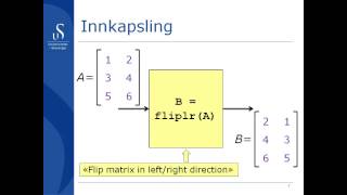 MATLAB  Egendefinerte funksjoner  function [upl. by Edette]